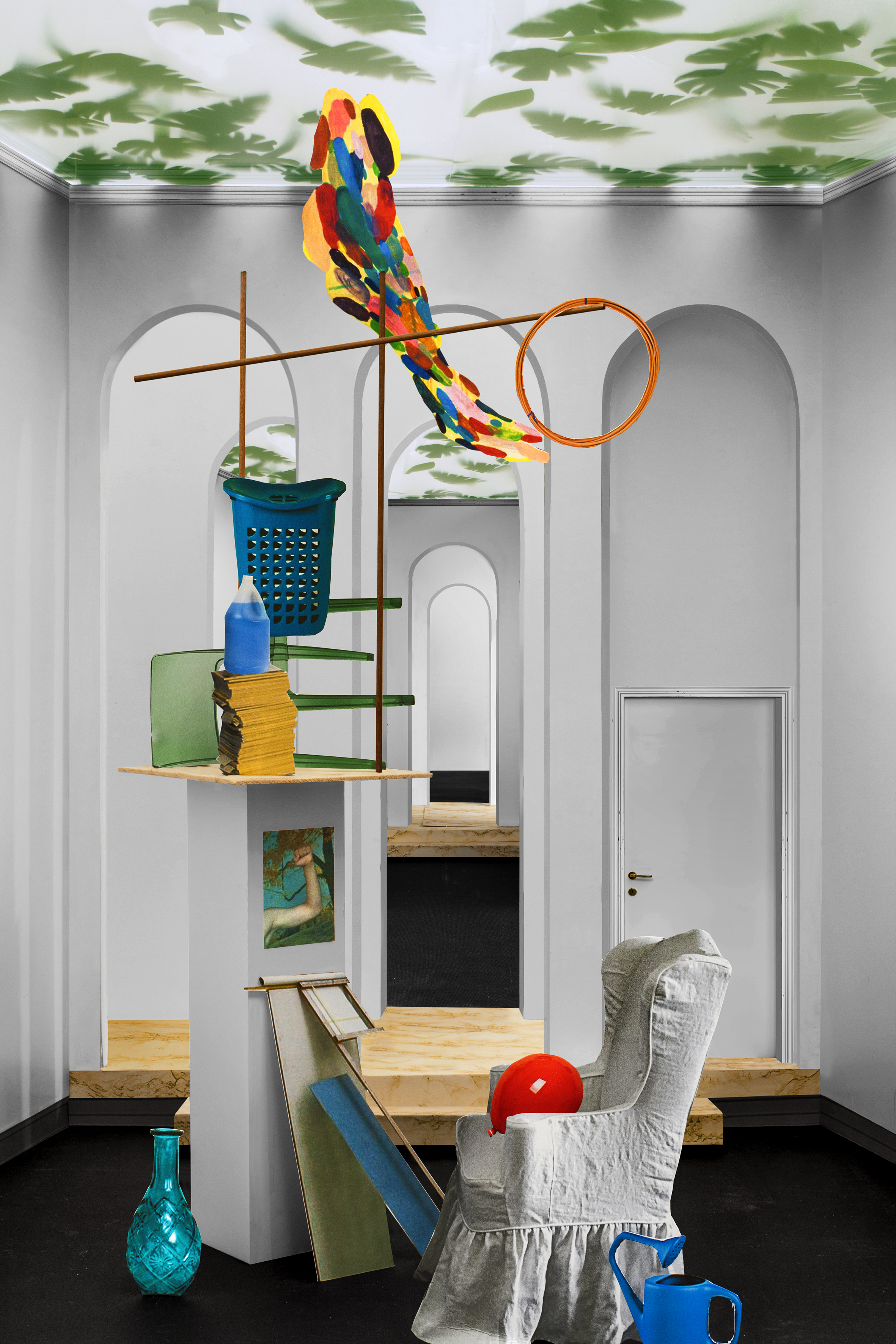Teresa Giannico, Interno n°13 dalla serie 'Ricerca8', 2018, stampa su carta cotone, cm 50 x 33, courtesy Viasaterna.