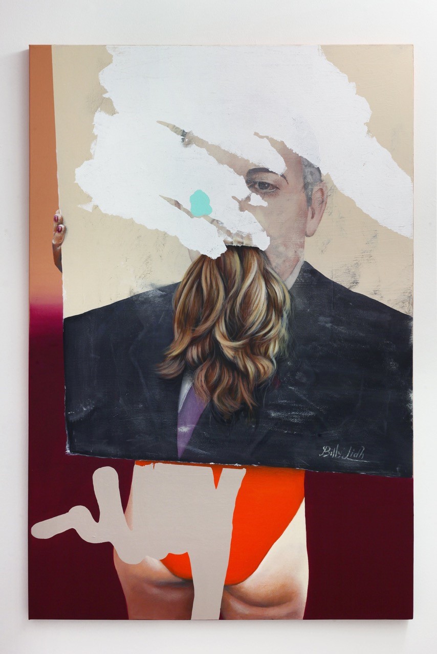 Andrea Martinucci, 21032019.jpeg acrylic and pencil on canvas, 40x50x4cm 2019 Courtesy MMAT collection Photo: Studio Perotti per Banca Sistema